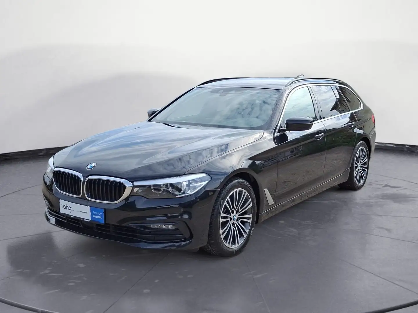BMW 520 d Touring Sport Line Standhzg. Klimaaut. Nero - 2