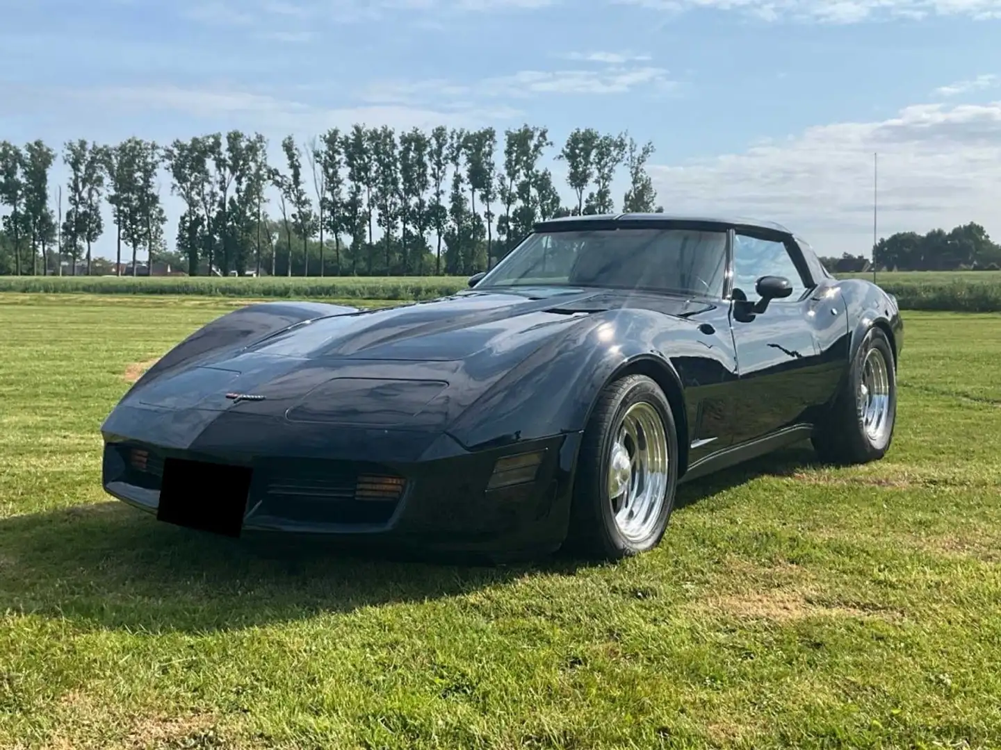 Chevrolet Corvette C3 Černá - 1