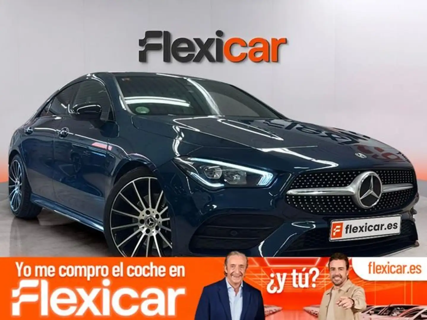 Mercedes-Benz CLA 200 200d Azul - 1