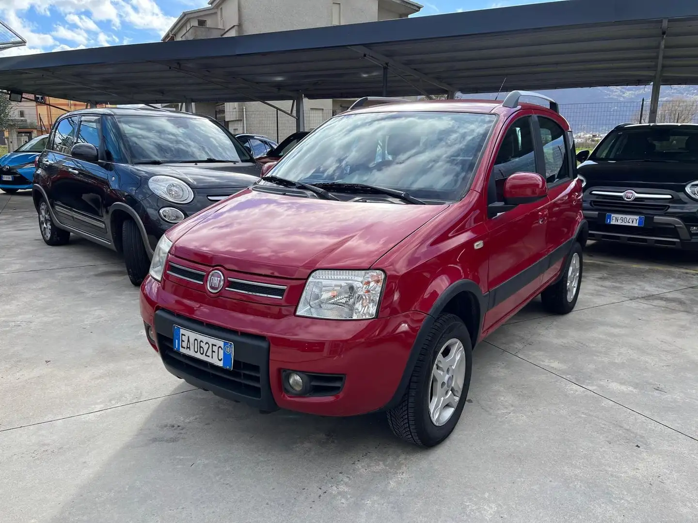 Fiat Panda Panda II 2003 1.3 mjt 16v Climbing 4x4 Rosso - 1