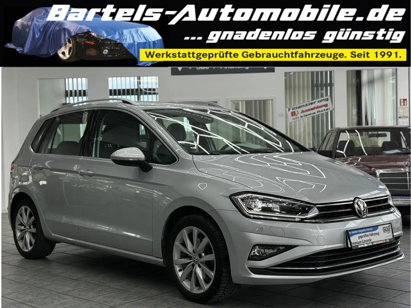 Volkswagen Golf Sportsvan 1.5 TSI Highline, 1.Hd., LED, ACC Argent - 1