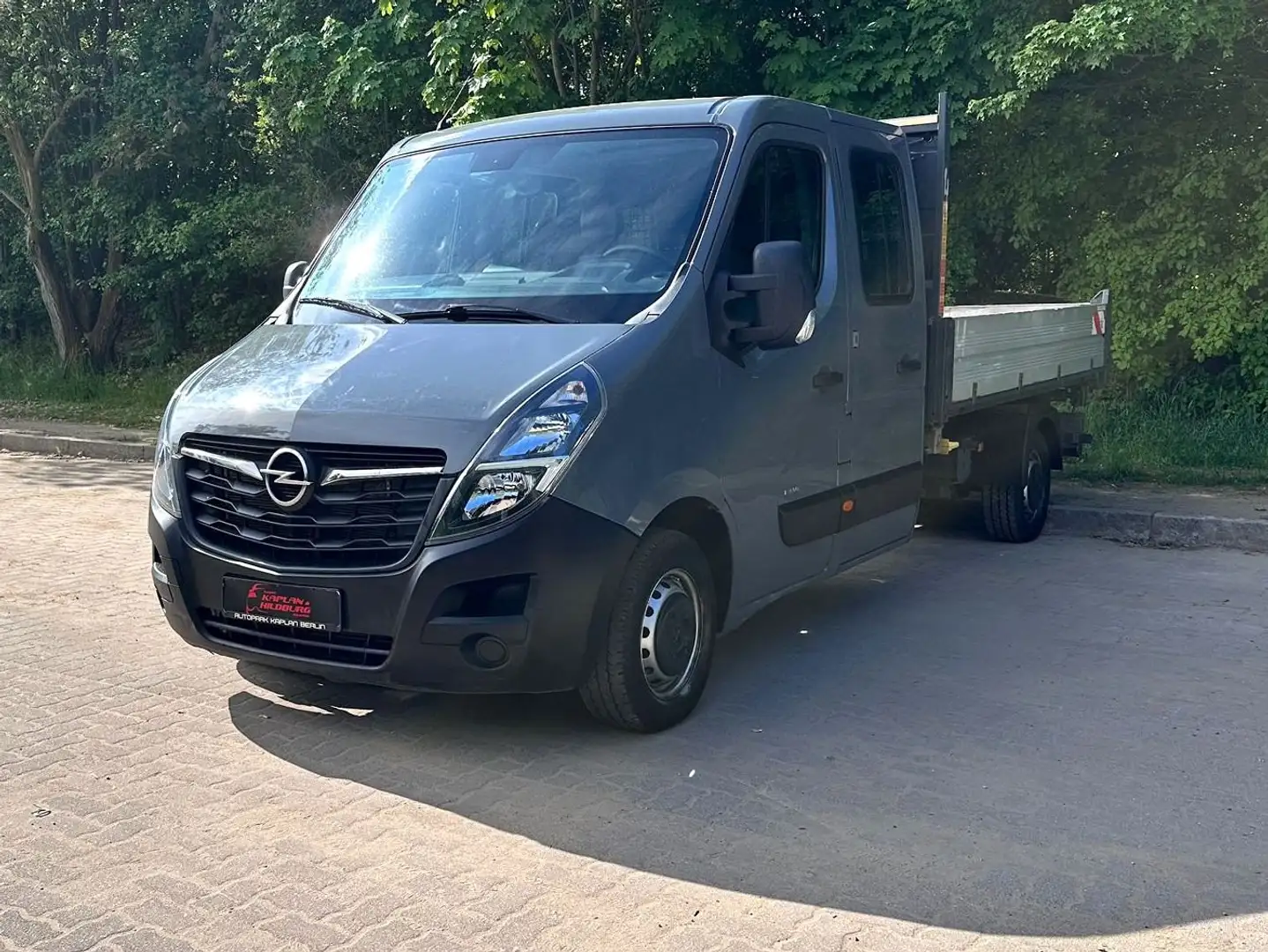 Opel Movano 2,3 CDTI 2WD, 3 SEITENKIPPER, 6 SITZER, KLIMA, AHK Gris - 1