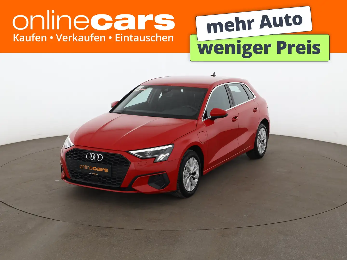 Audi A3 SB 40 TFSI e Aut LED LEDER NAVI SITZHZG ASSIST Rot - 1