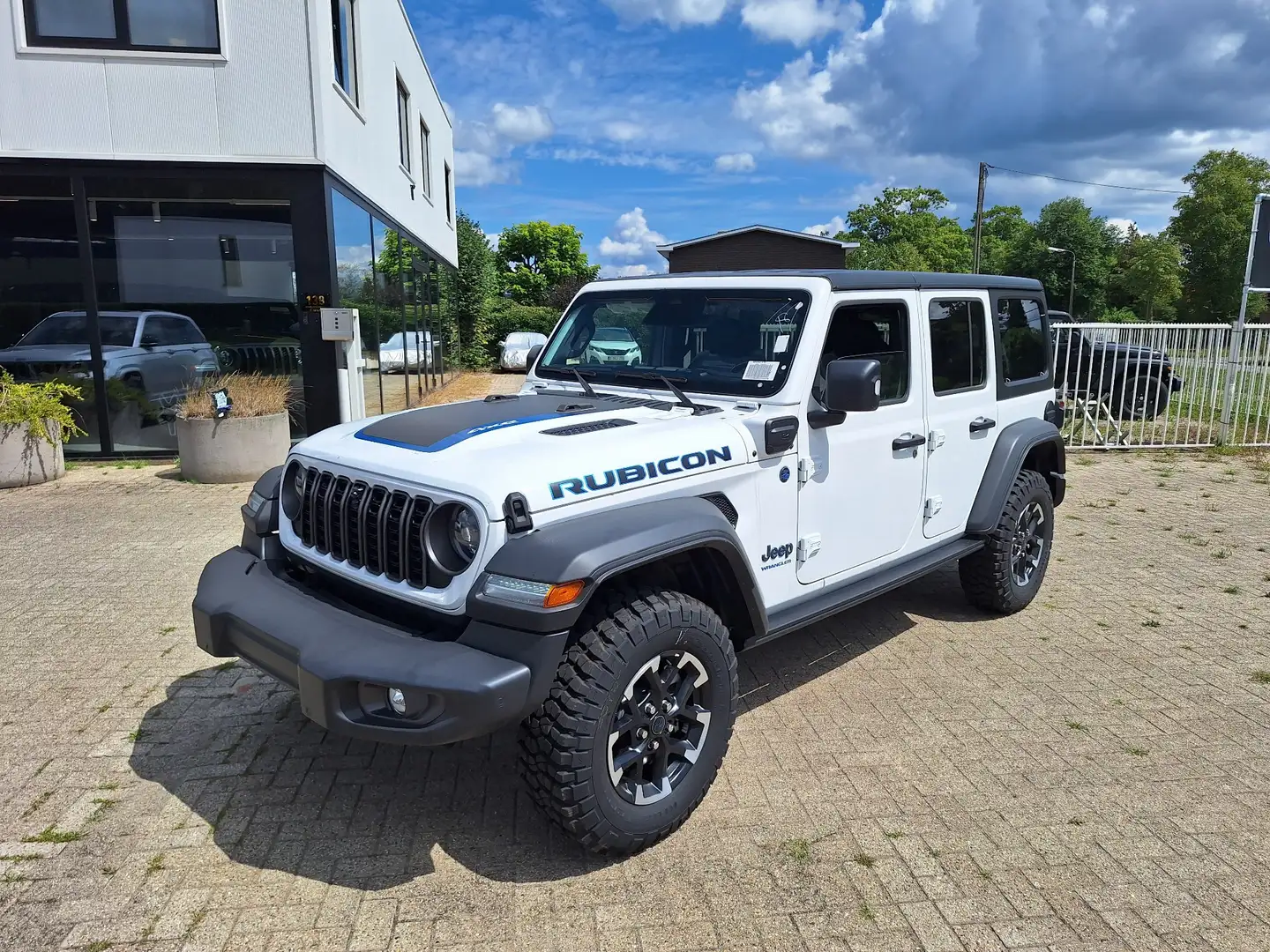 Jeep Wrangler Wrangler PHEV 4xe Rubicon verkocht/vendue Blanco - 1