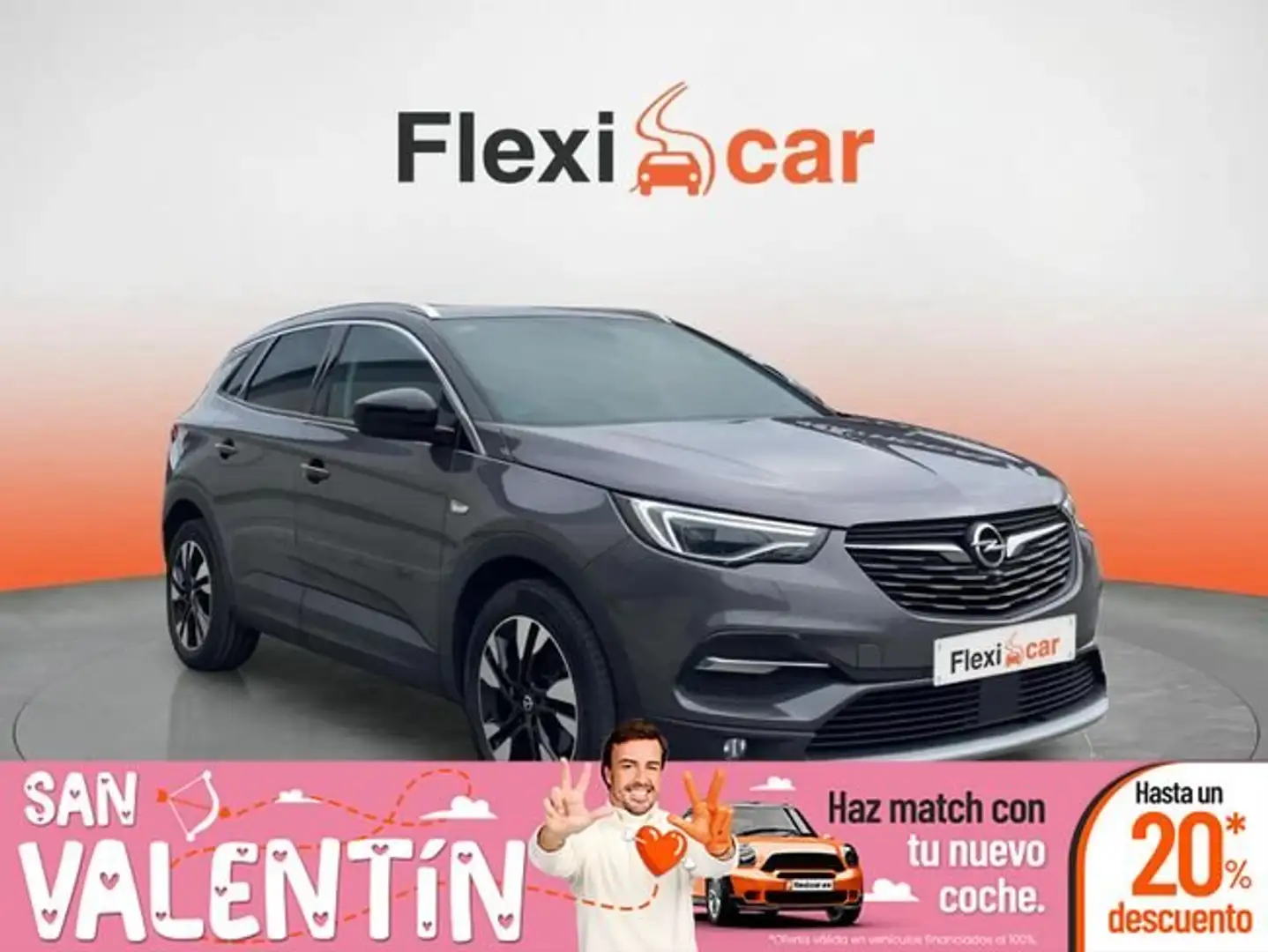 Opel Grandland X 1.2 Turbo Design Line Gris - 1