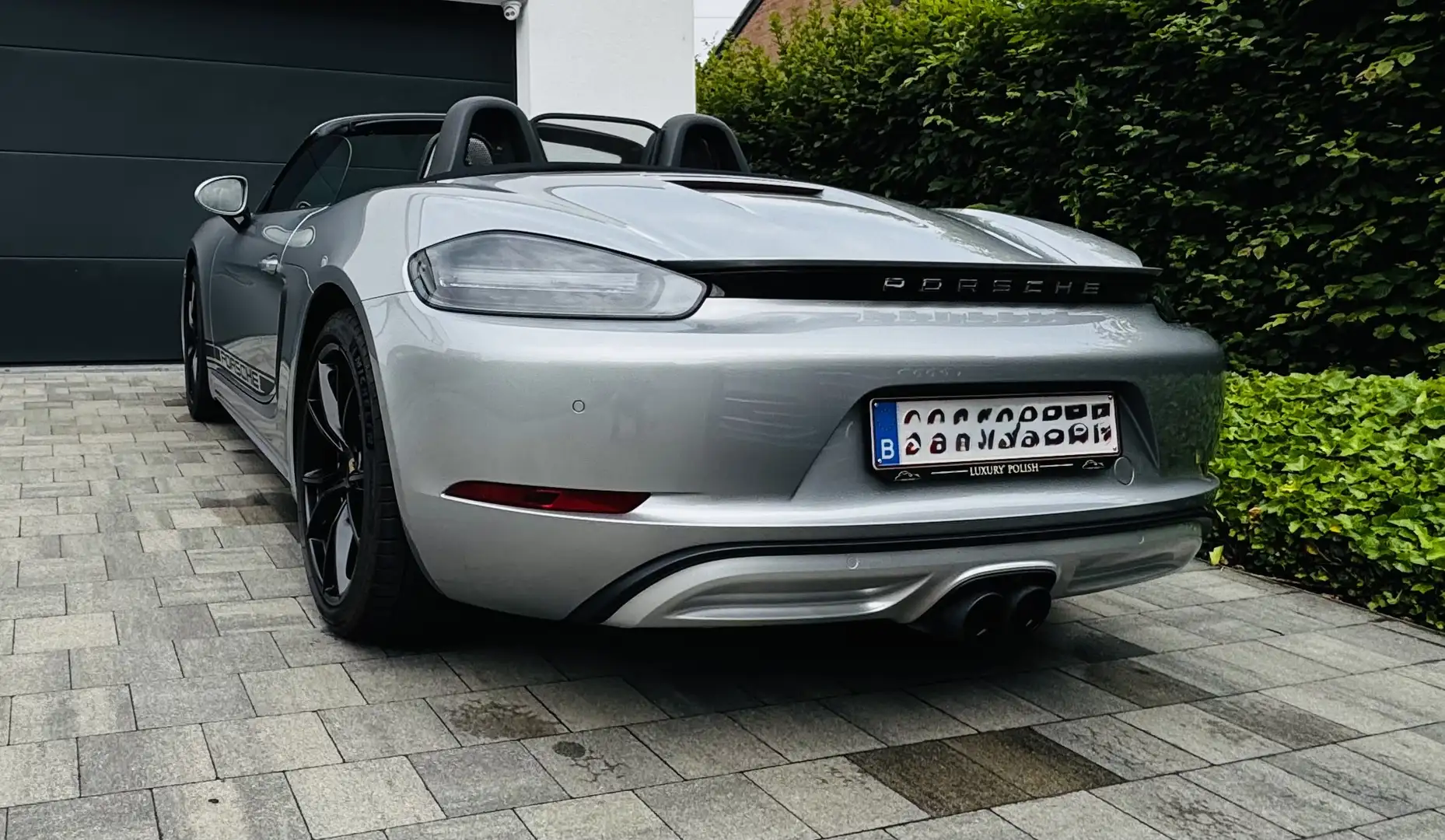 Porsche 718 Boxster 2.0 Turbo PDK Zilver - 1