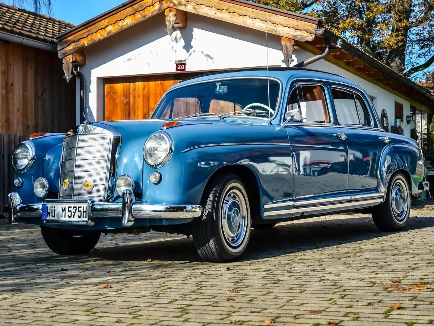 Mercedes-Benz 220 S Ponton Kék - 1