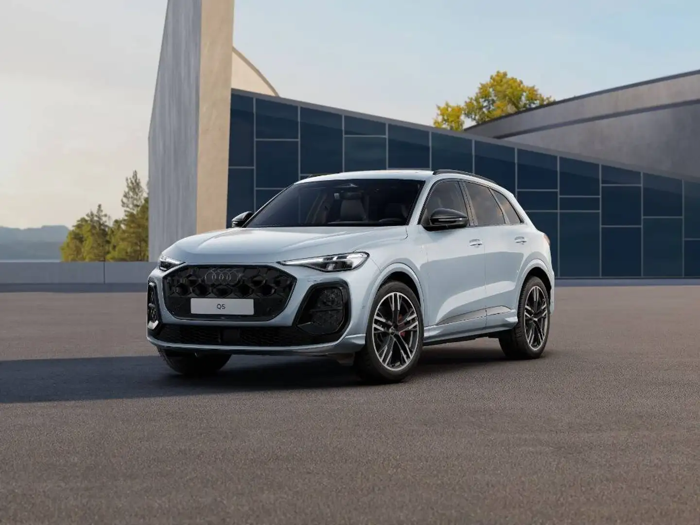 Audi Q5 2.0 tdi mhev+ S line edition quattro 204cv s-troni Argent - 1