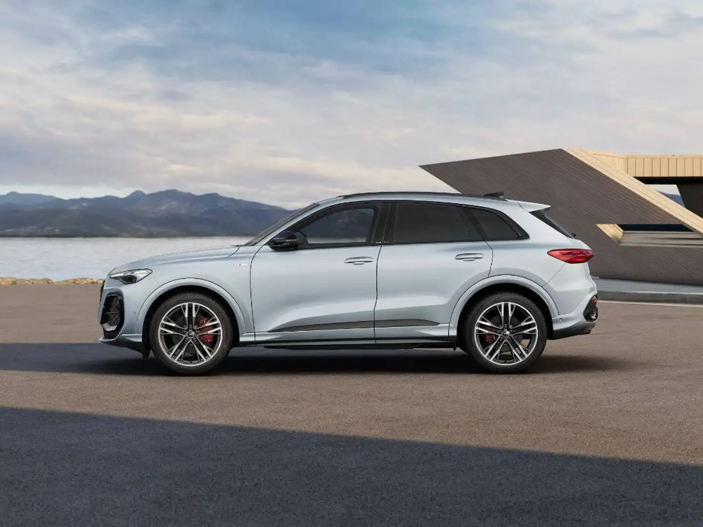 Audi Q5 2.0 tdi mhev+ S line edition quattro 204cv s-troni Argent - 2