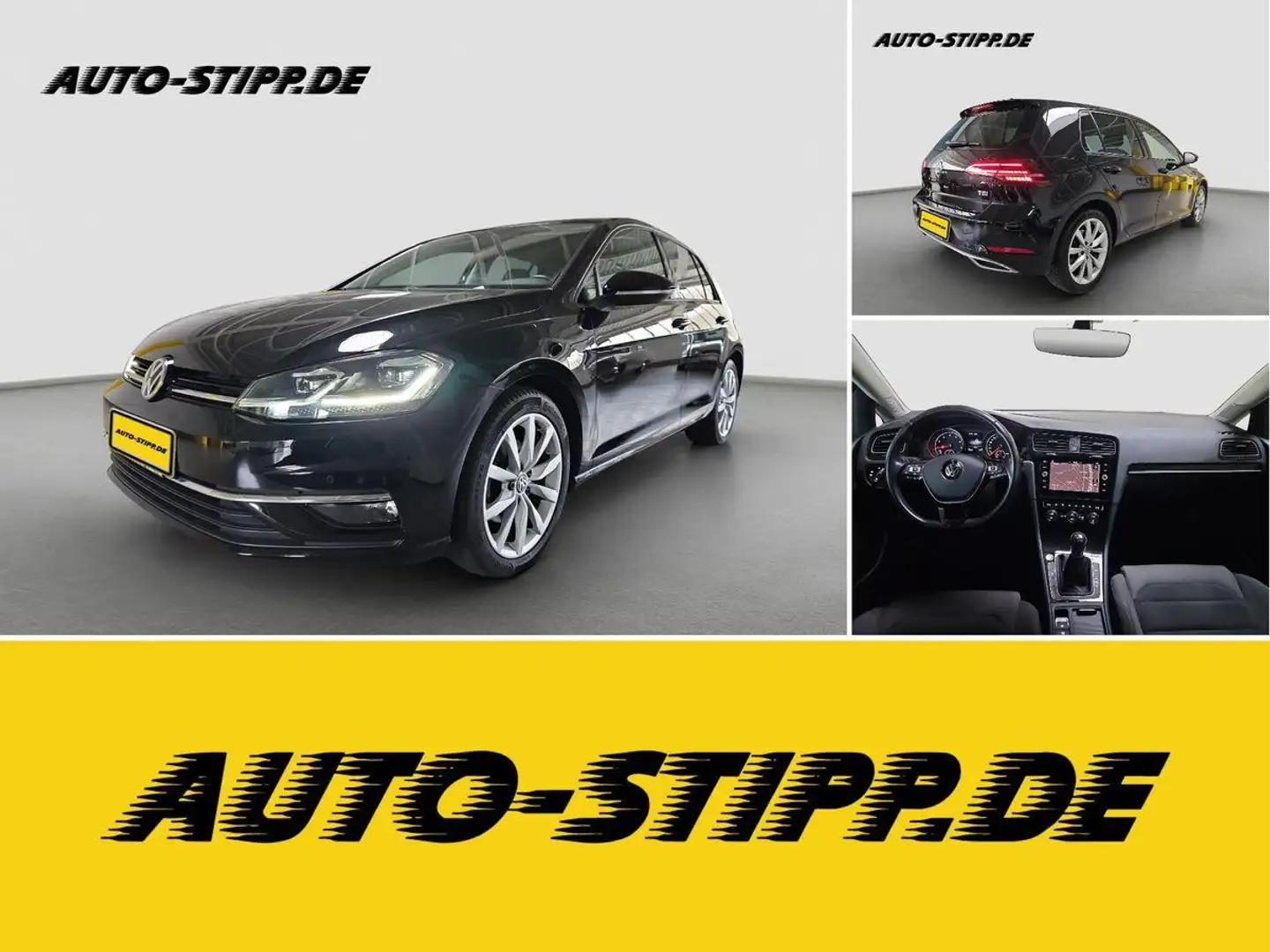Volkswagen Golf 1.4TSI Highline NAV ACC RFK KEYLESS LED DAB Schwarz - 1