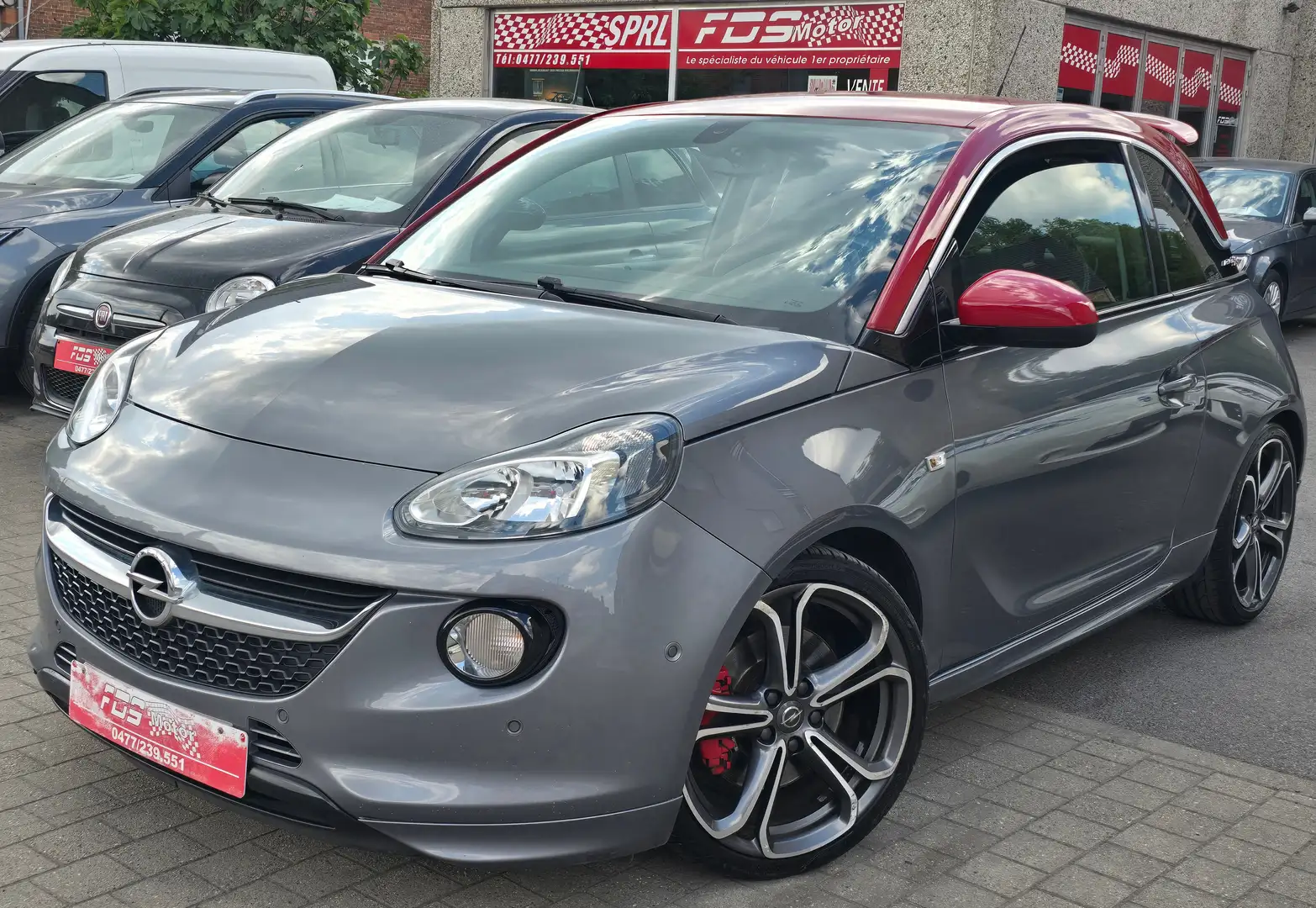 Opel Adam S 1.4 Turbo 1ER PROPRIETAIRE RECARO Grijs - 1