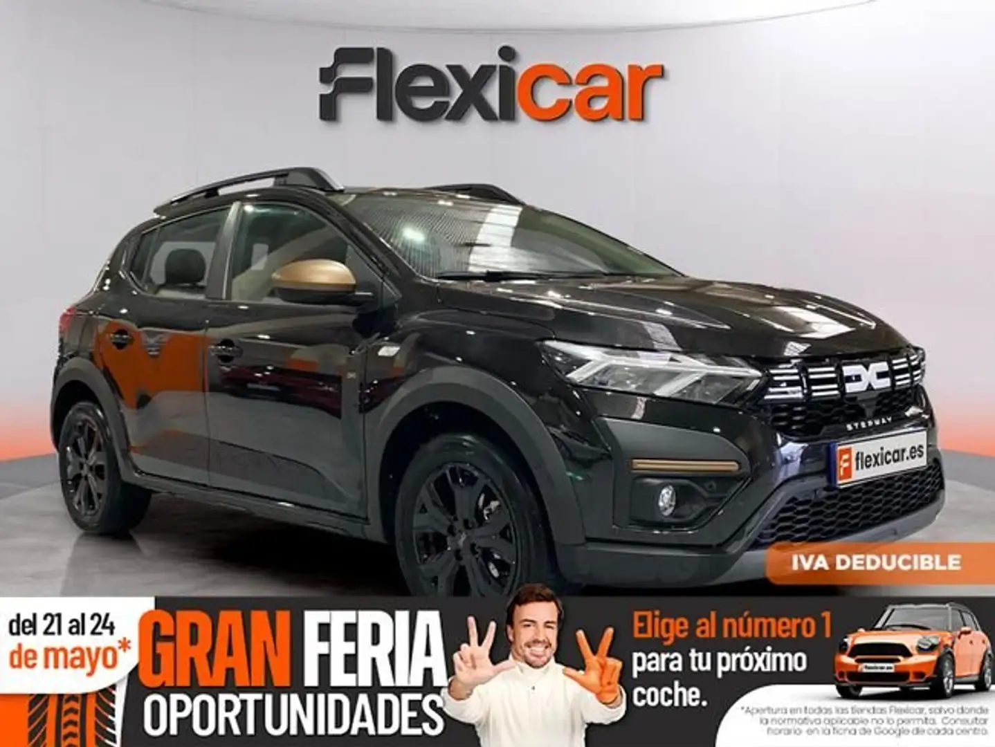 Dacia Sandero Stepway ECO-G Extreme Go 74kW Negro - 1