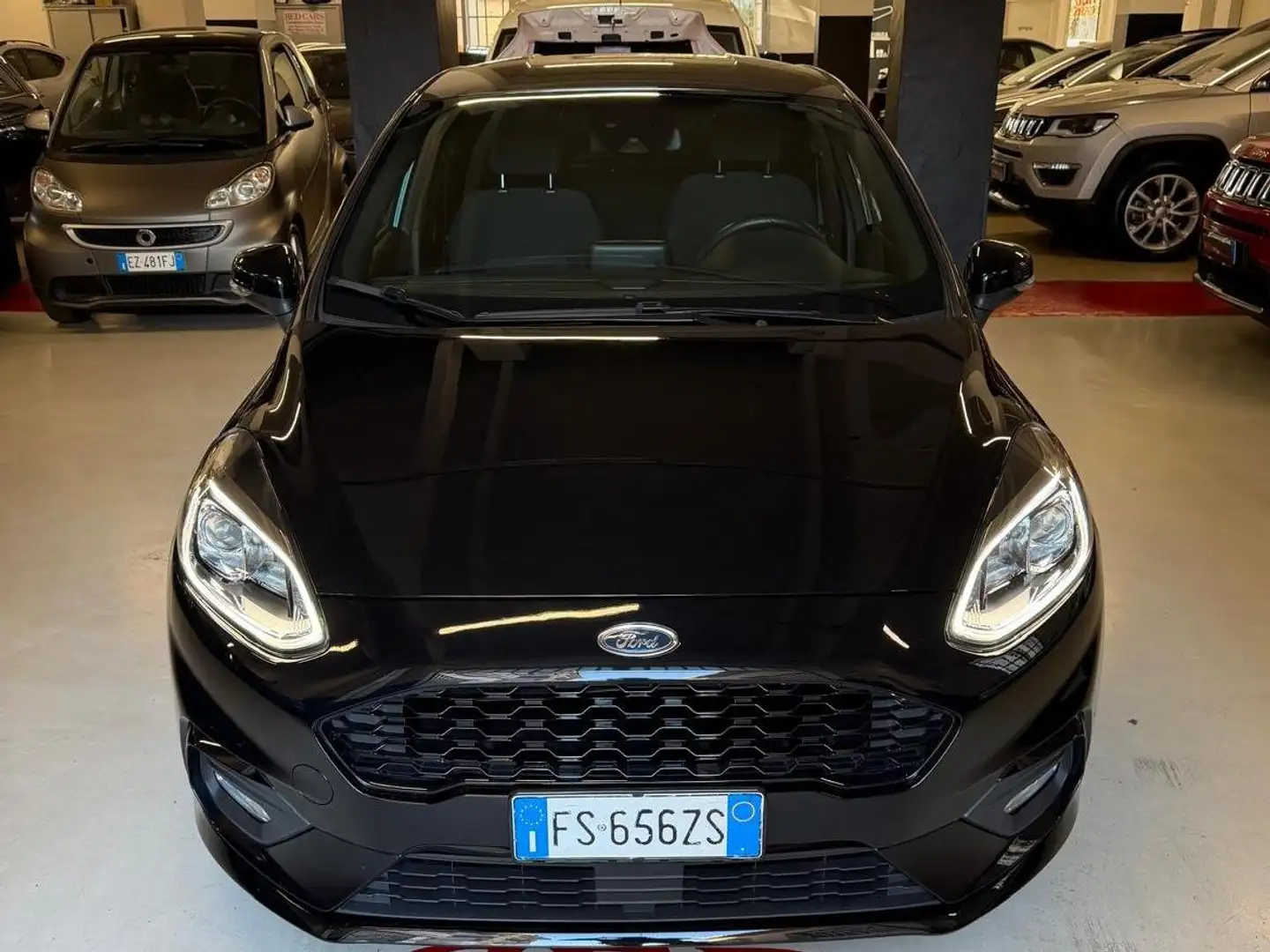 Ford Fiesta Fiesta VII 2017 5p 5p 1.5 tdci STLINE 85cv my18 Schwarz - 1