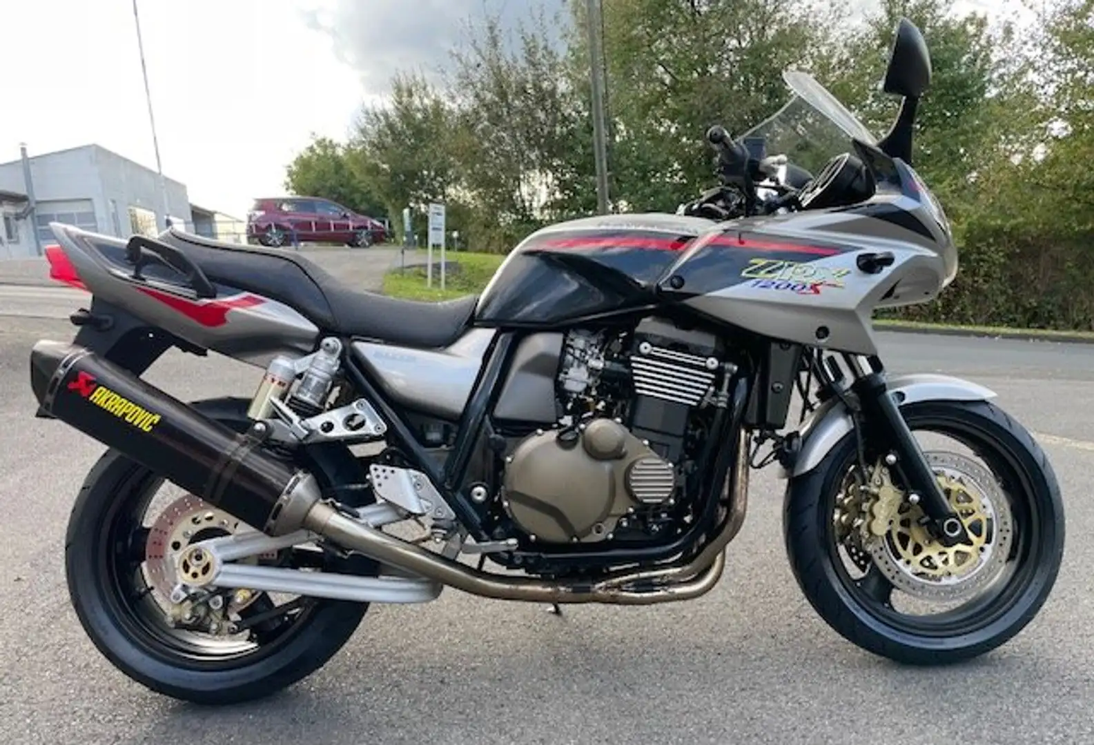 Kawasaki ZRX 1200 TOP Ausstattung Szary - 1