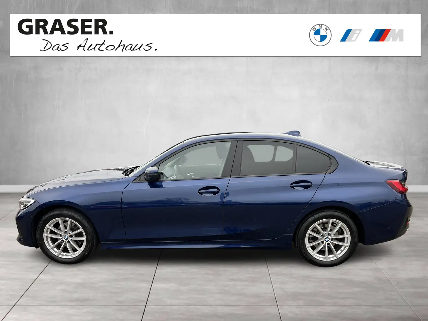 BMW 320 i Limousine Advantage DAB LED RFK Klimaaut. Blauw - 2