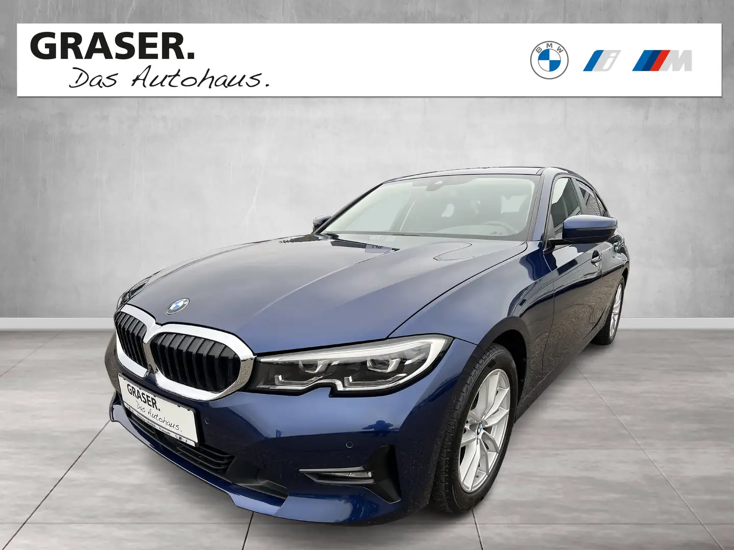 BMW 320 i Limousine Advantage DAB LED RFK Klimaaut. Blauw - 1