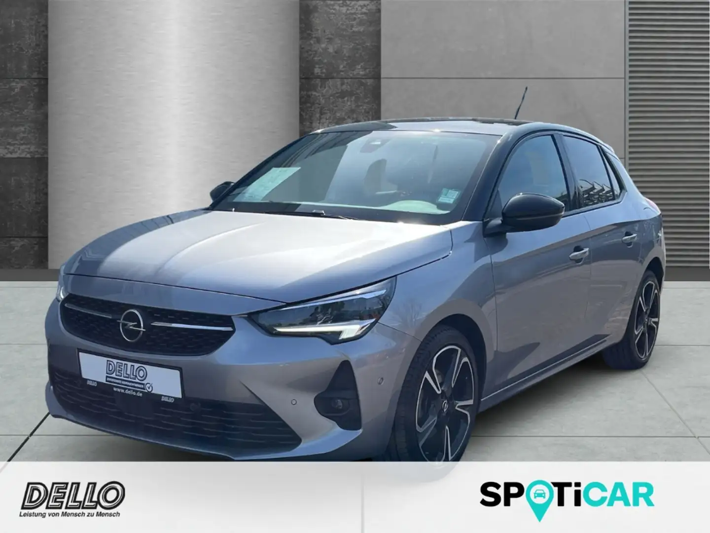 Opel Corsa GS Line Turbo AT Park & Go Sitzhzg. Klimaautom LED Gris - 1