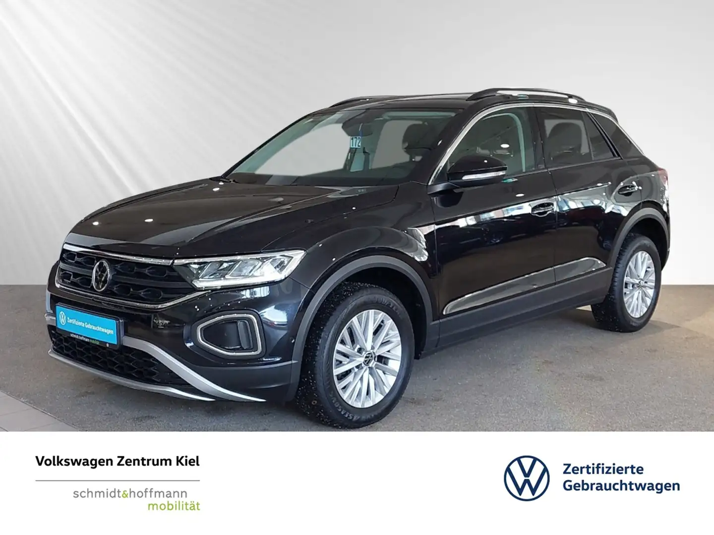 Volkswagen T-Roc Life 1.0 TSI SITZHZ+ACC+PDC+CARPLAY+KLIMA Klima Negro - 1