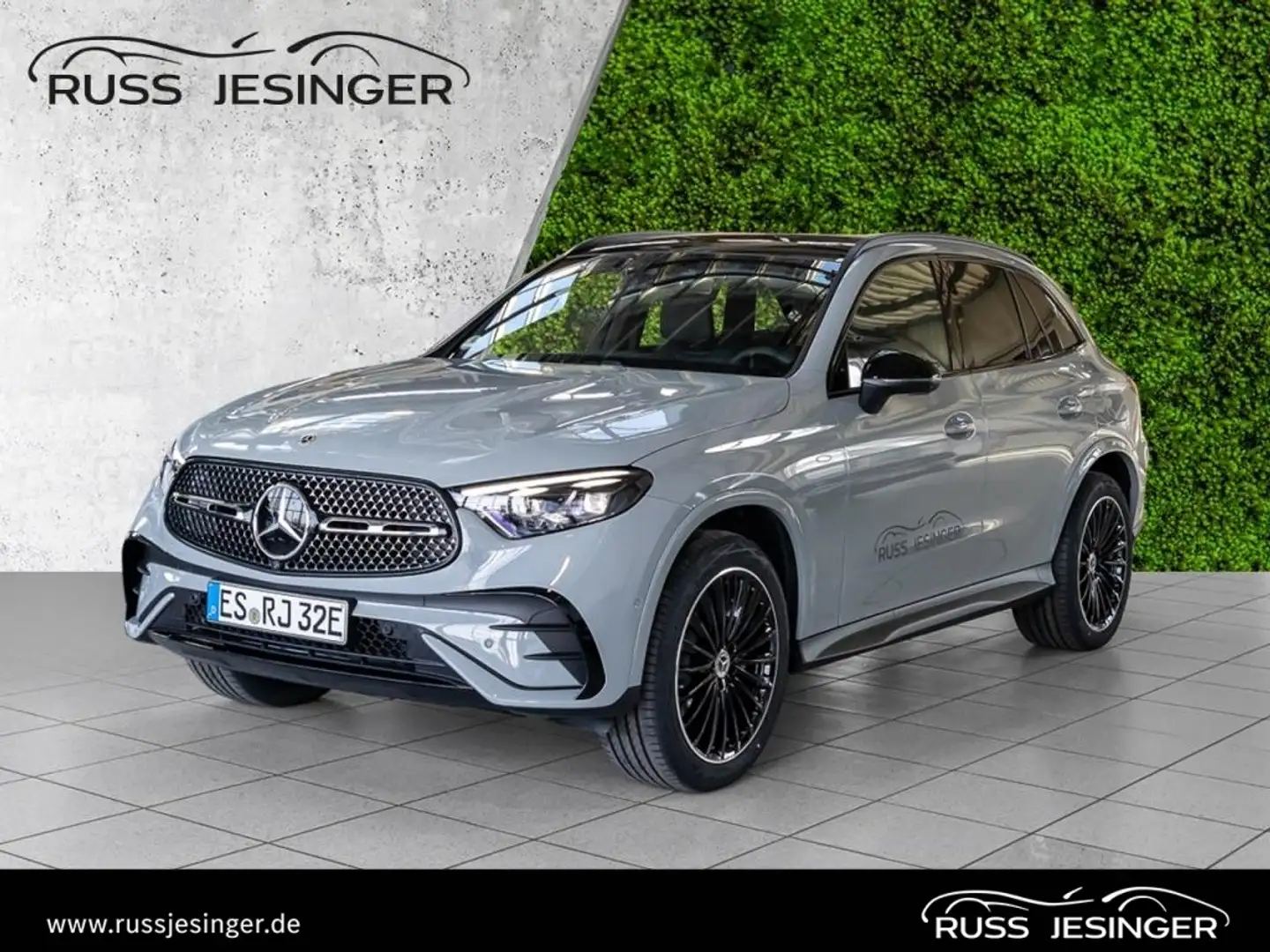 Mercedes-Benz GLC 300 e 4M AMG Line *AHK*360*Dist*Memo*HUD*LED Gris - 1