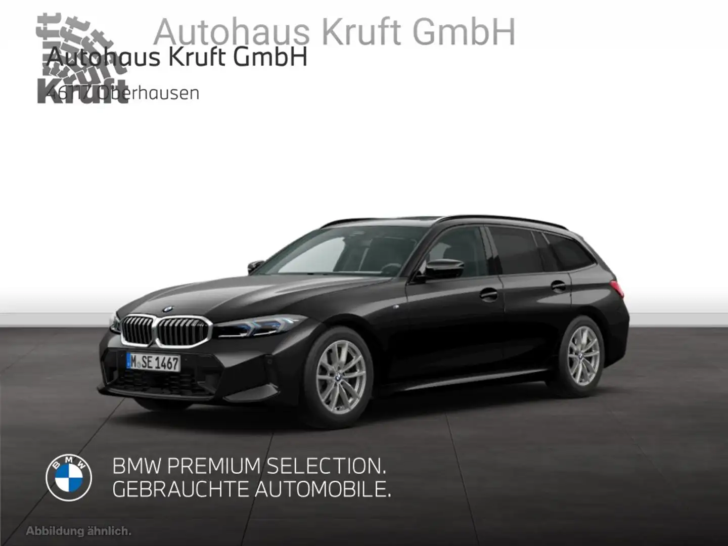 BMW 330 d xDrive Touring M SPORT+HUD+PANO+AHK+ACC+KAMERA Schwarz - 2