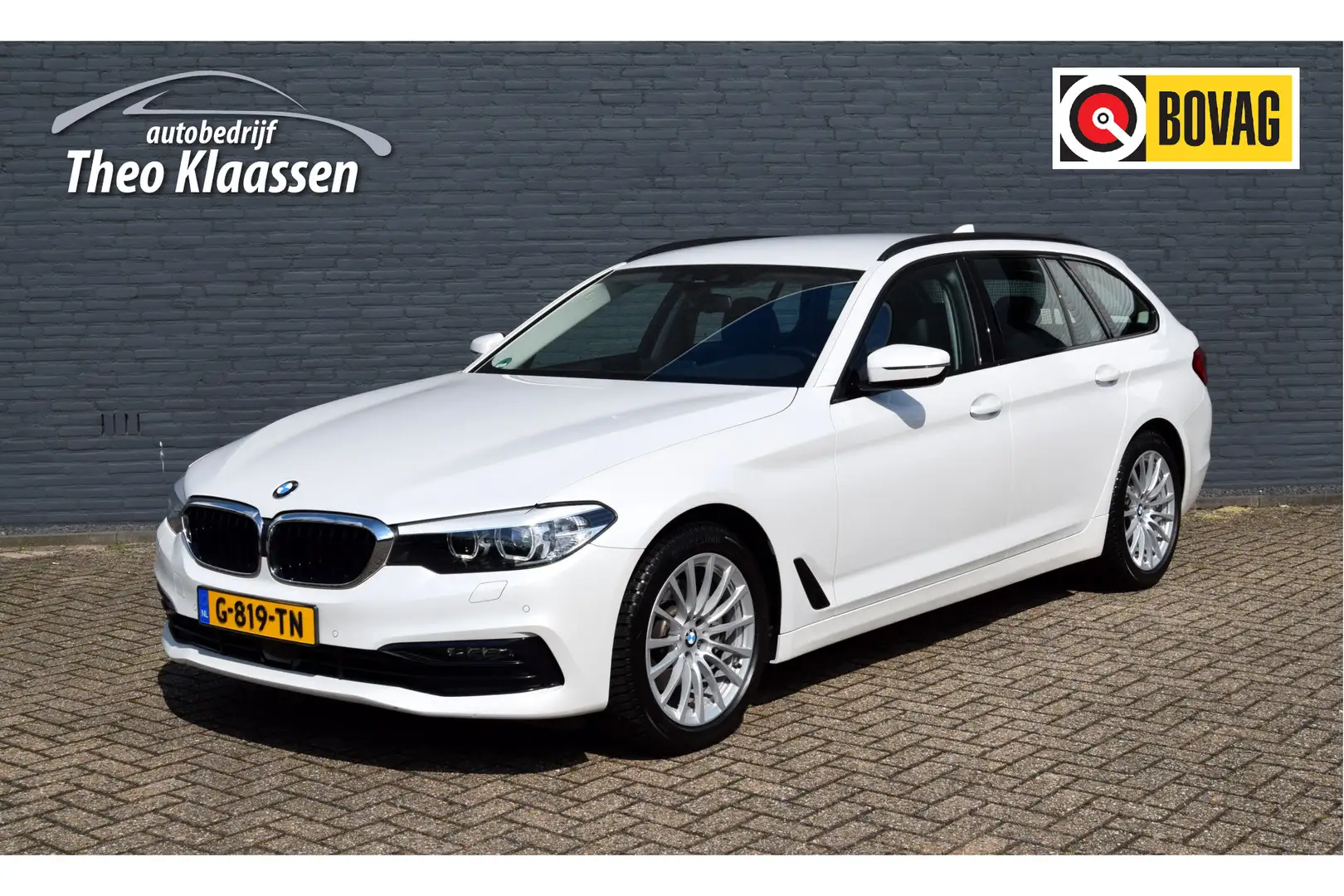 BMW 520 5-serie Touring 520i High Executive Sportline Hoog Wit - 1