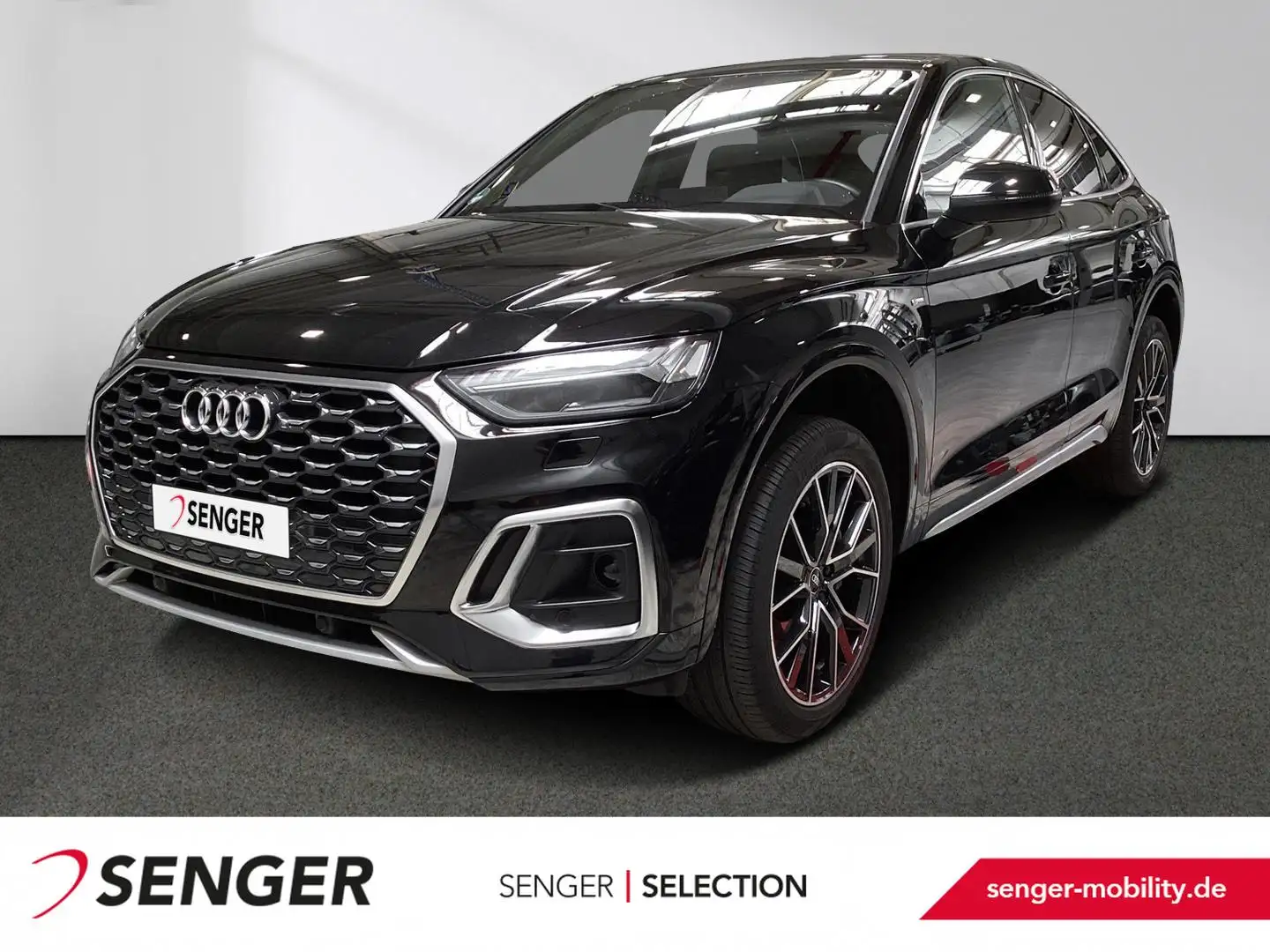 Audi Q5 Sportback 40 TDI quattro MMI plus Matrix-LED Zwart - 1