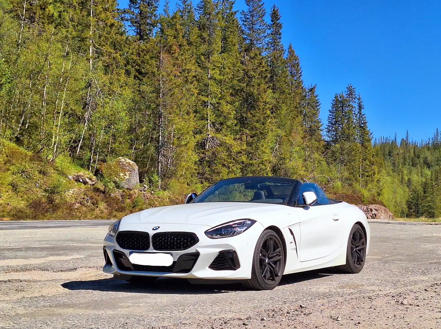 BMW Z4 M Z4 Roadster M40i Aut. Blanc - 1