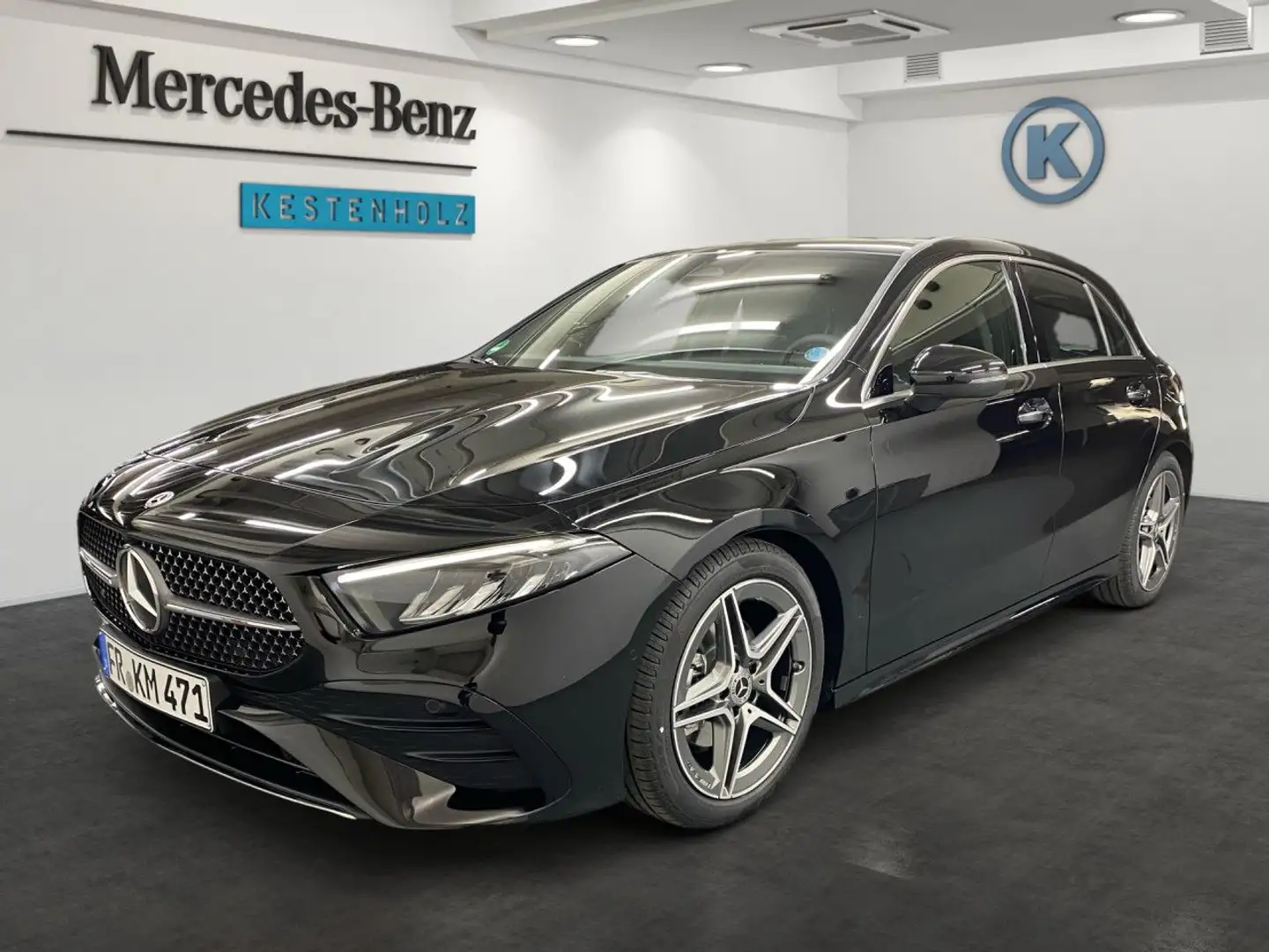 Mercedes-Benz A 180 AMG+PANO+KEYLESS+PARKTRONIC+DISTRONIC Schwarz - 2