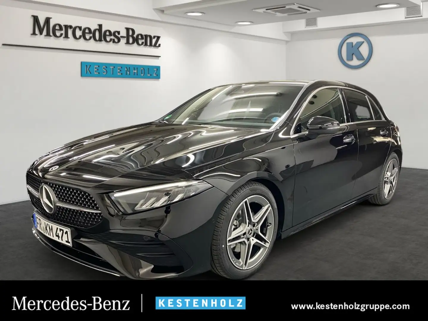 Mercedes-Benz A 180 AMG+PANO+KEYLESS+PARKTRONIC+DISTRONIC Schwarz - 1