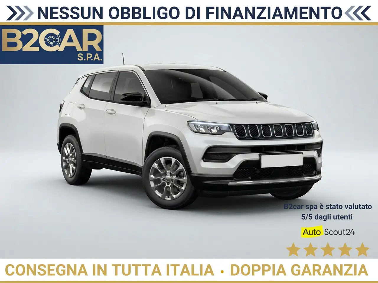 Jeep Compass 1.3 T4 PHEV 190cv Limited 4xe Auto, миниатюра 3