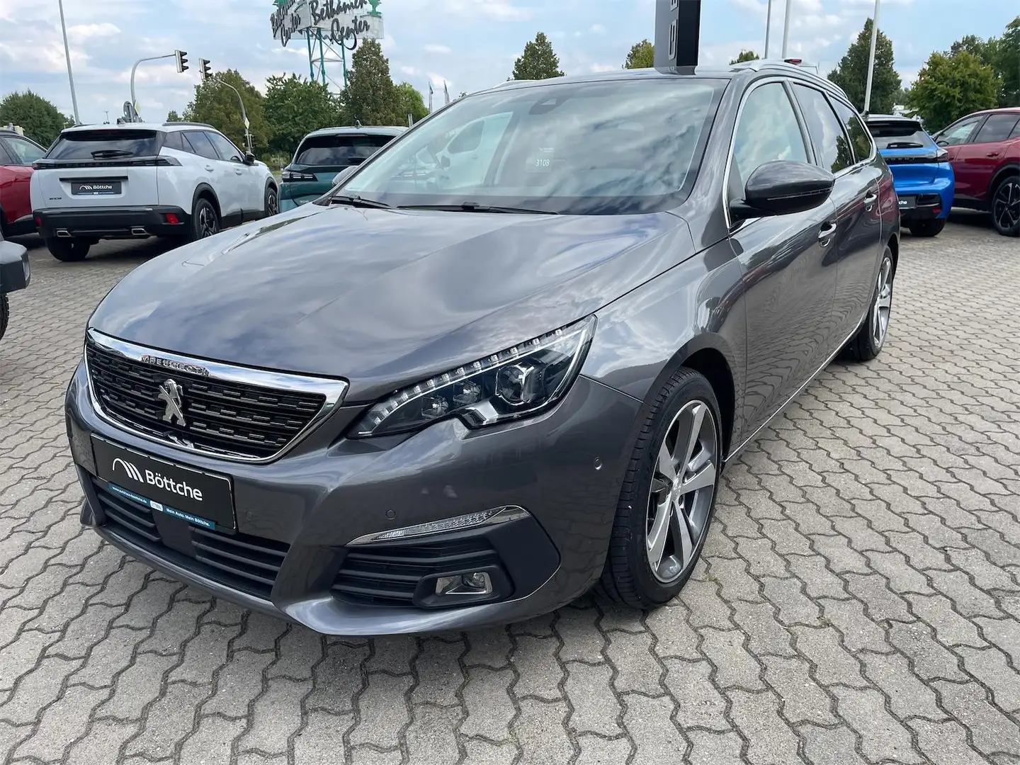 Peugeot 308 Allure 1.2 12V e-THP / PureTech Android Auto Grau - 2