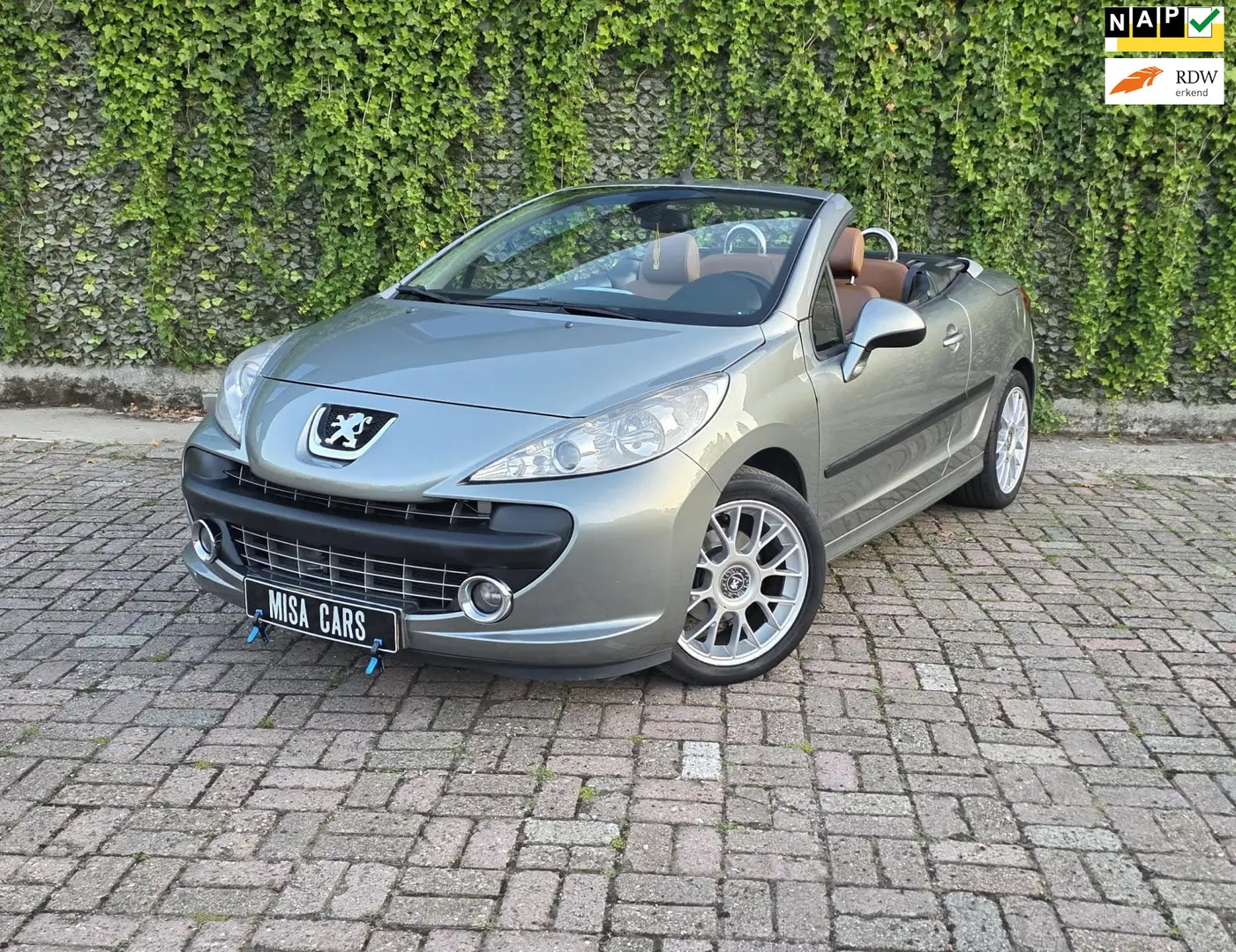 Peugeot 207 CC 1.6 VTi Féline Automaat Cabriolet Airco Cruise Gris - 1