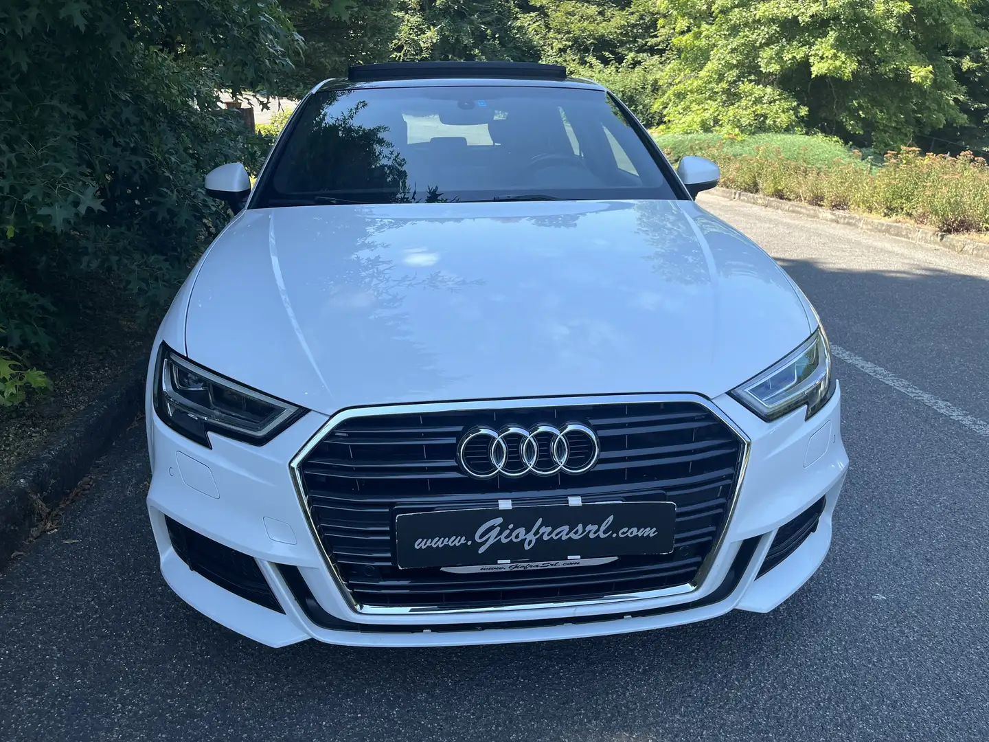 Audi A3 Sportback 2.0 tdi S-Line 150cv Tetto Apribile Blanc - 2