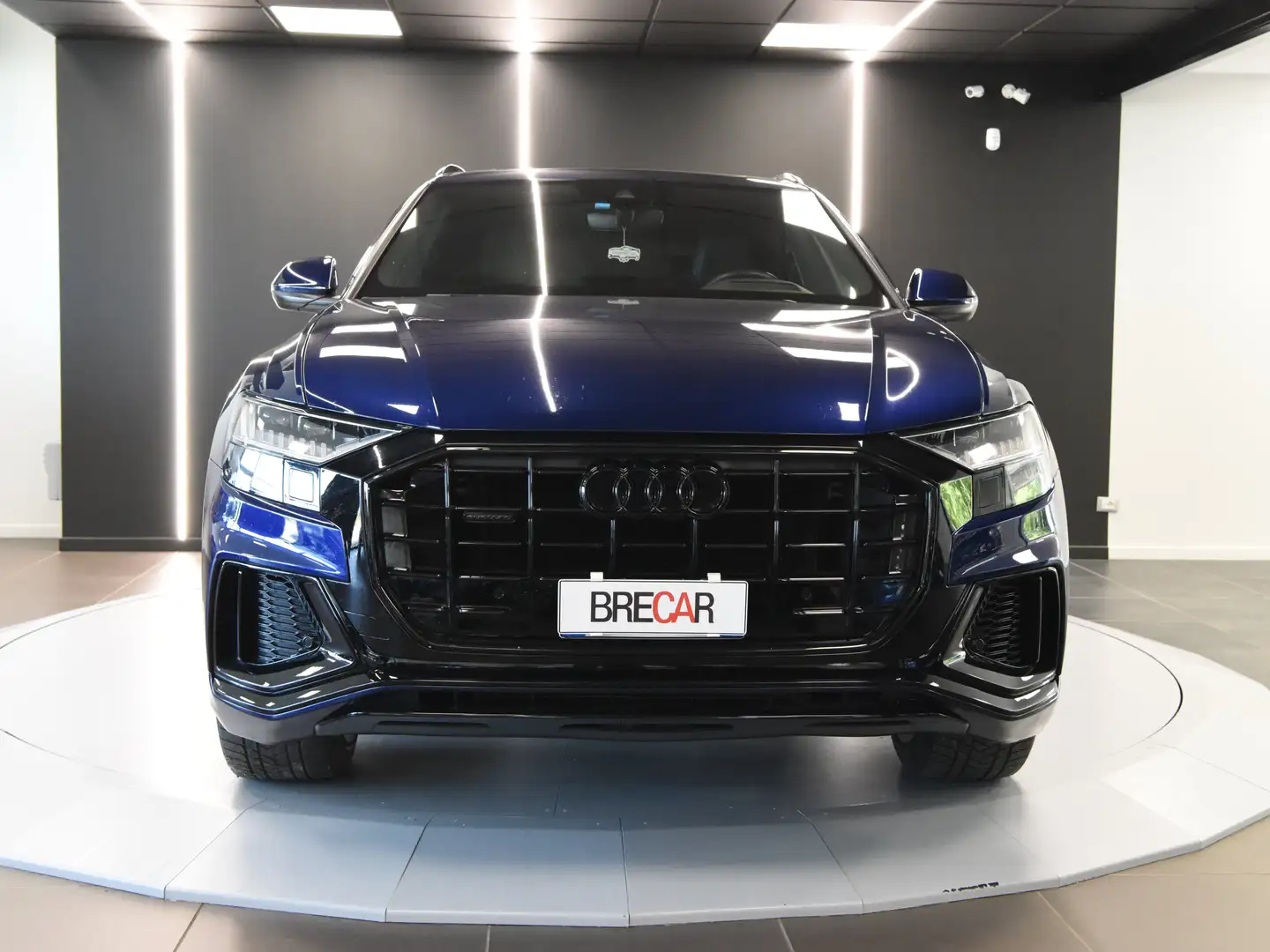 Audi Q8 Q8 50 3.0 tdi mhev SLINE, BLACK,TETTO,B&O,PELLE Blu/Azzurro - 2