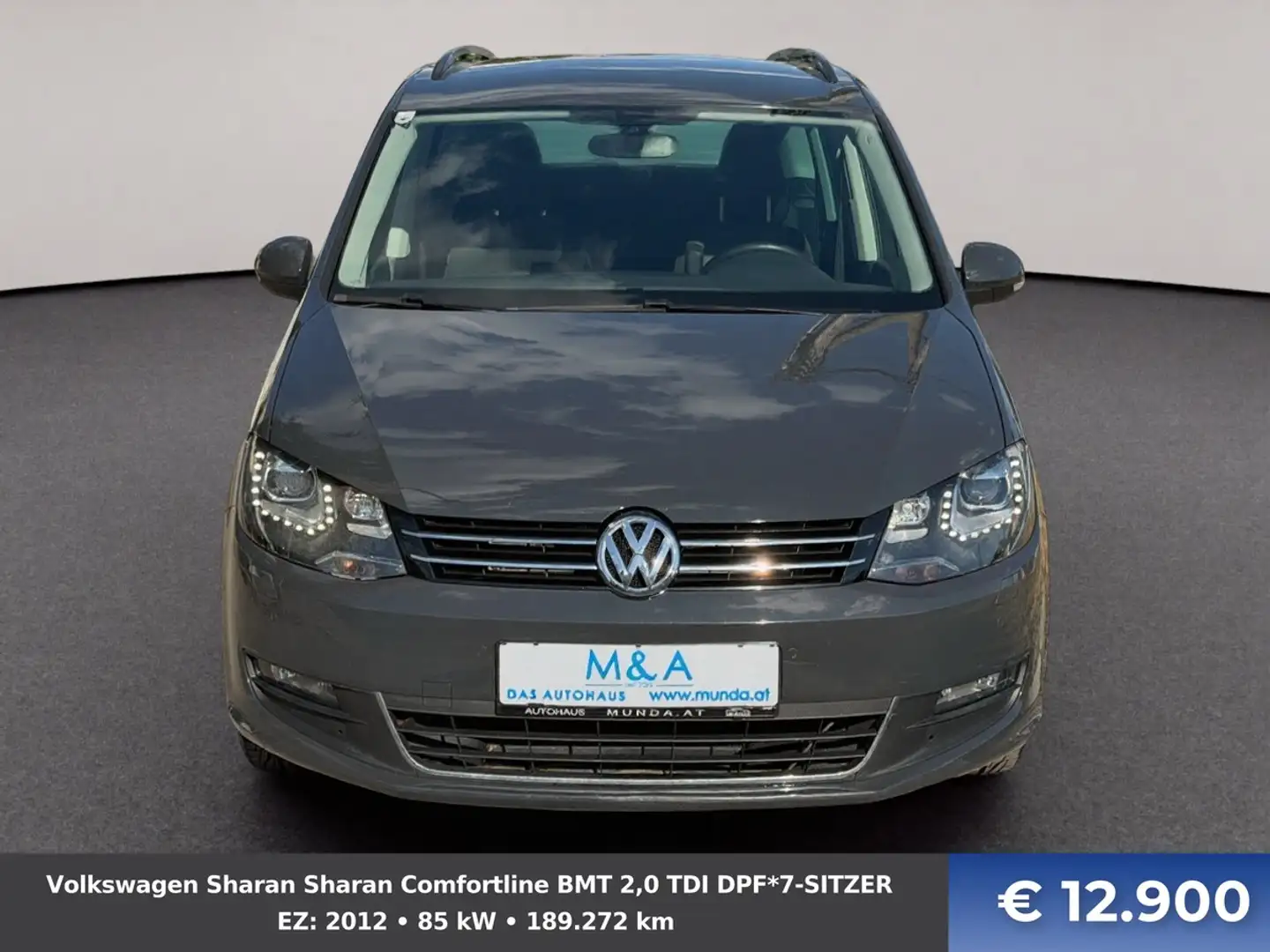 Volkswagen Sharan Sharan Comfortline BMT 2,0 TDI DPF*7-SITZER Grau - 2