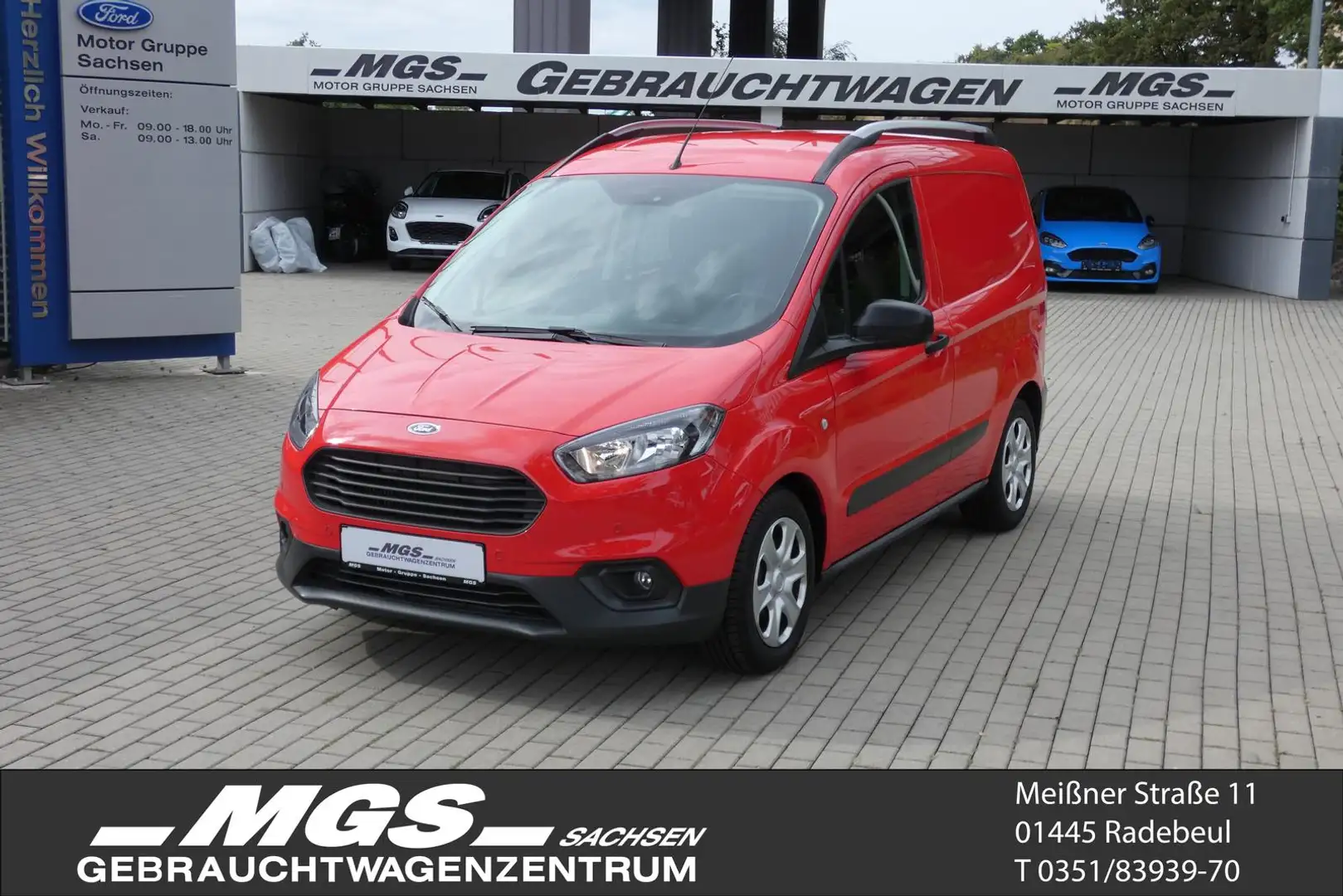 Ford Transit Courier 1.0 'Trend' EB #AHK #PDC #NAVI Rot - 1