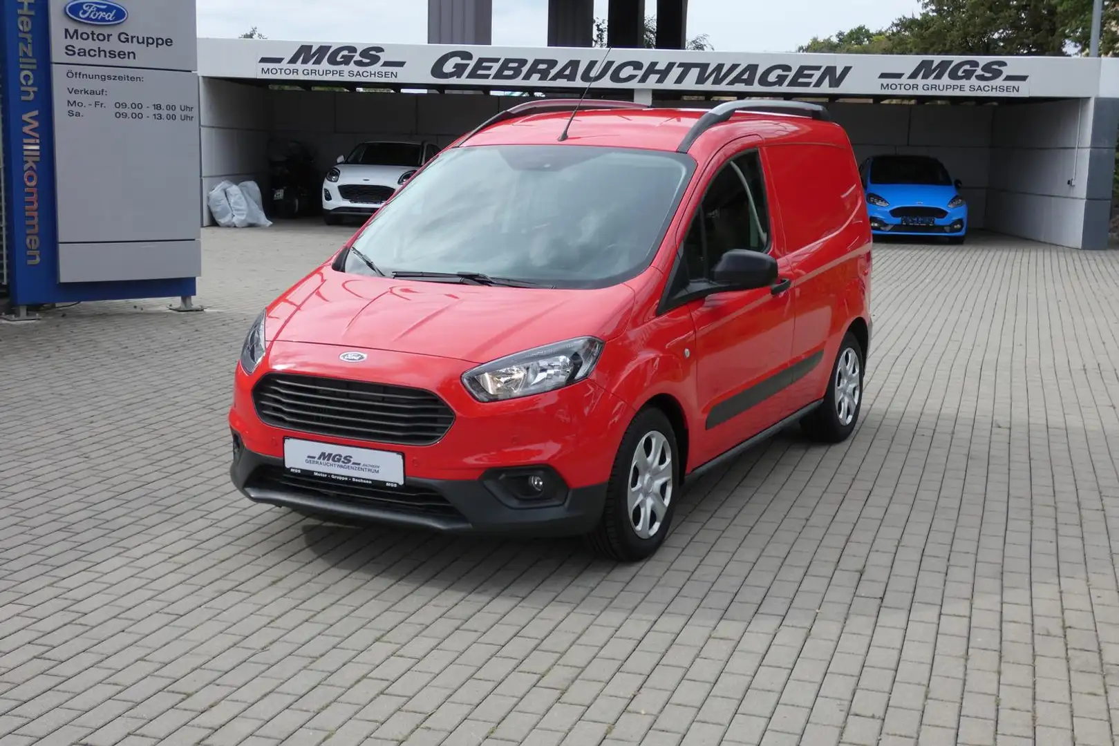 Ford Transit Courier 1.0 'Trend' EB #AHK #PDC #NAVI Rot - 2
