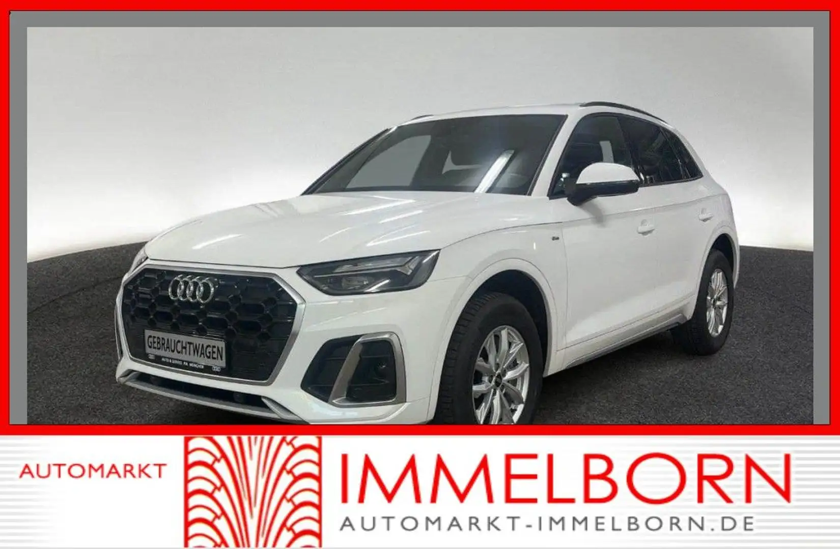 Audi Q5 quattro S line LED*18*Sound*Virtual*ACC*AHK Blanc - 1