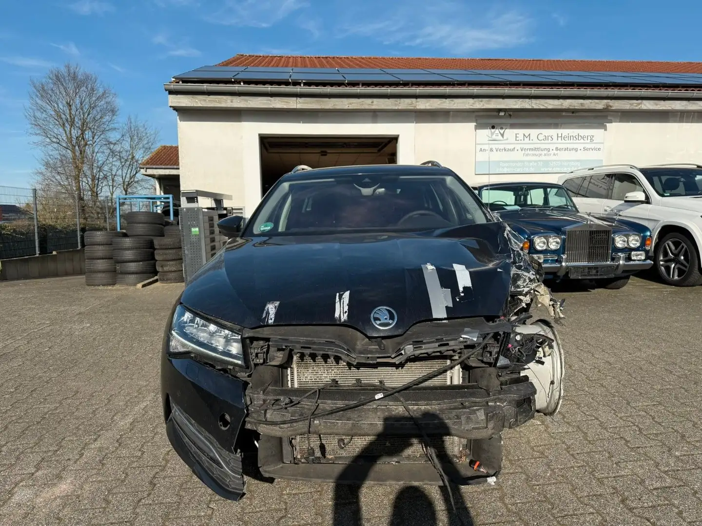 Skoda Superb 2.0 TDI Combi Style Digital*Motor läuft* Schwarz - 2
