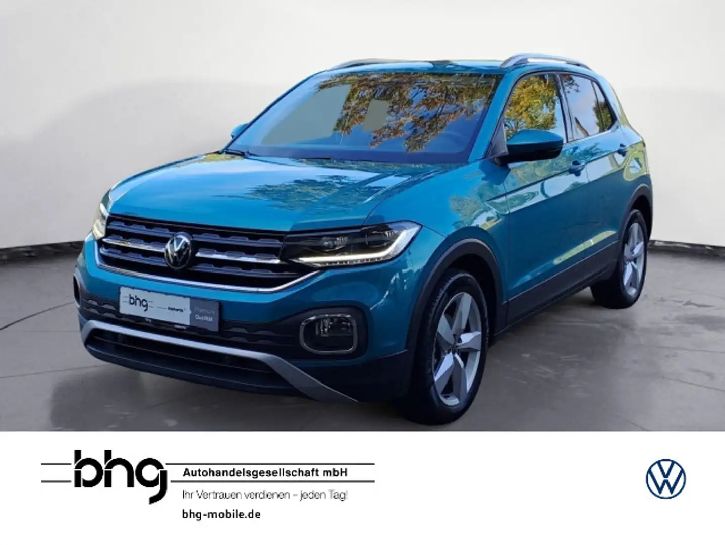 Volkswagen T-Cross Style 1,5 TSI ACT OPF DSG Grün - 1