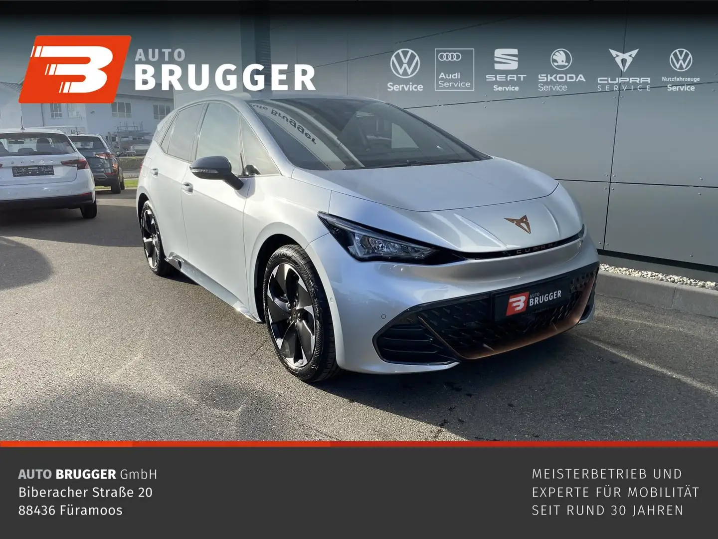 CUPRA Born 170 kW Edition Dynamic LED 360° ACC NAVI APP Argent - 1