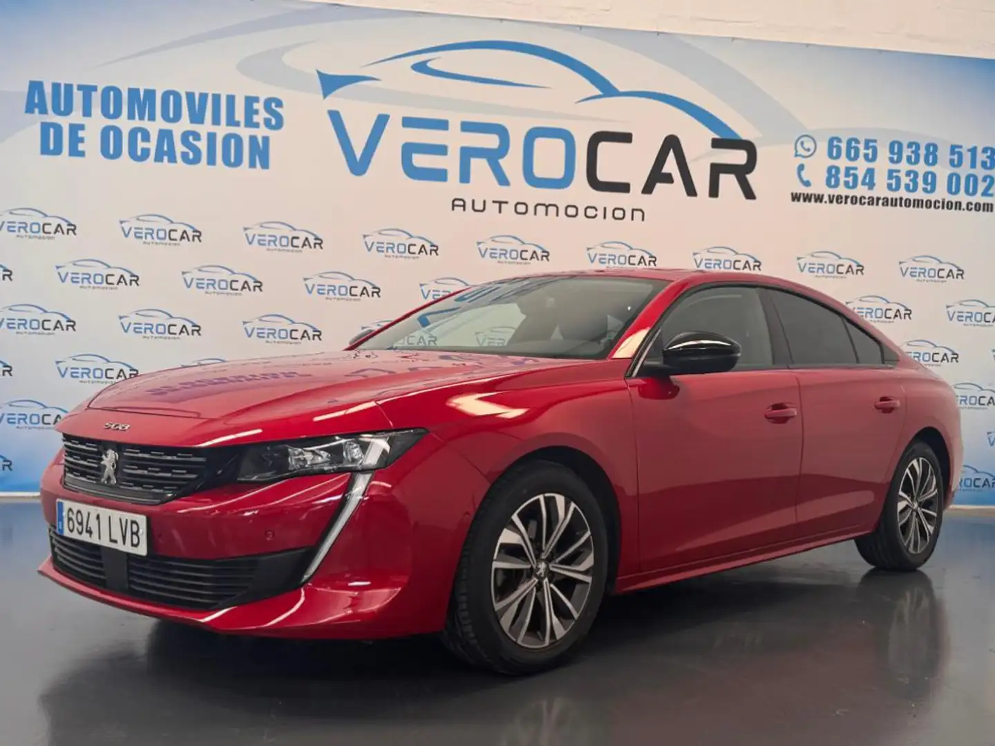 Peugeot 508 1.5BlueHDi S&S Allure Pack EAT8 130 Rojo - 2