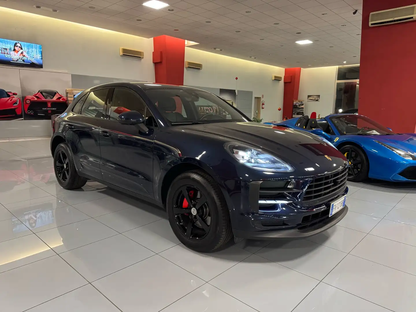 Porsche Macan 2.0 245cv pdk ITALIANA TAGLIANDI PORSCHE Blau - 1
