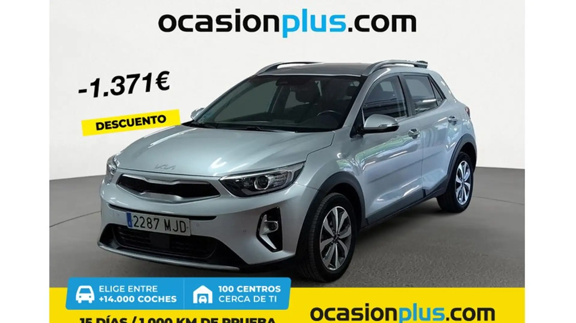 Kia Stonic 1.2 DPi Drive Plateado - 1