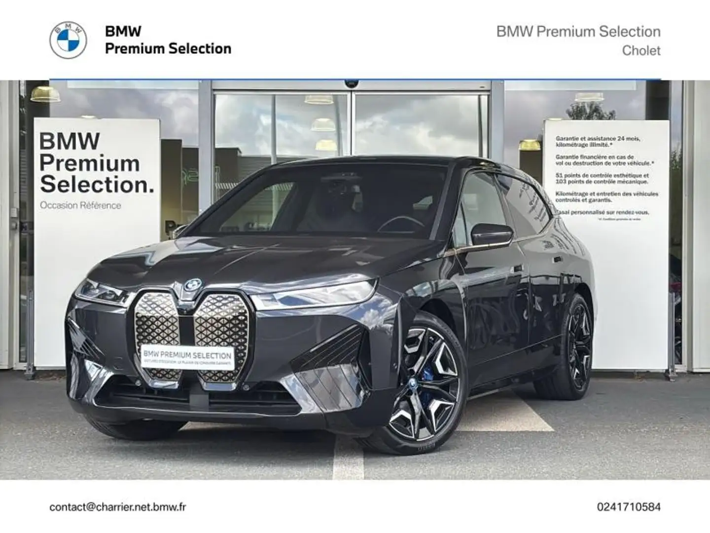 BMW iX xDrive40 326ch Gris - 1