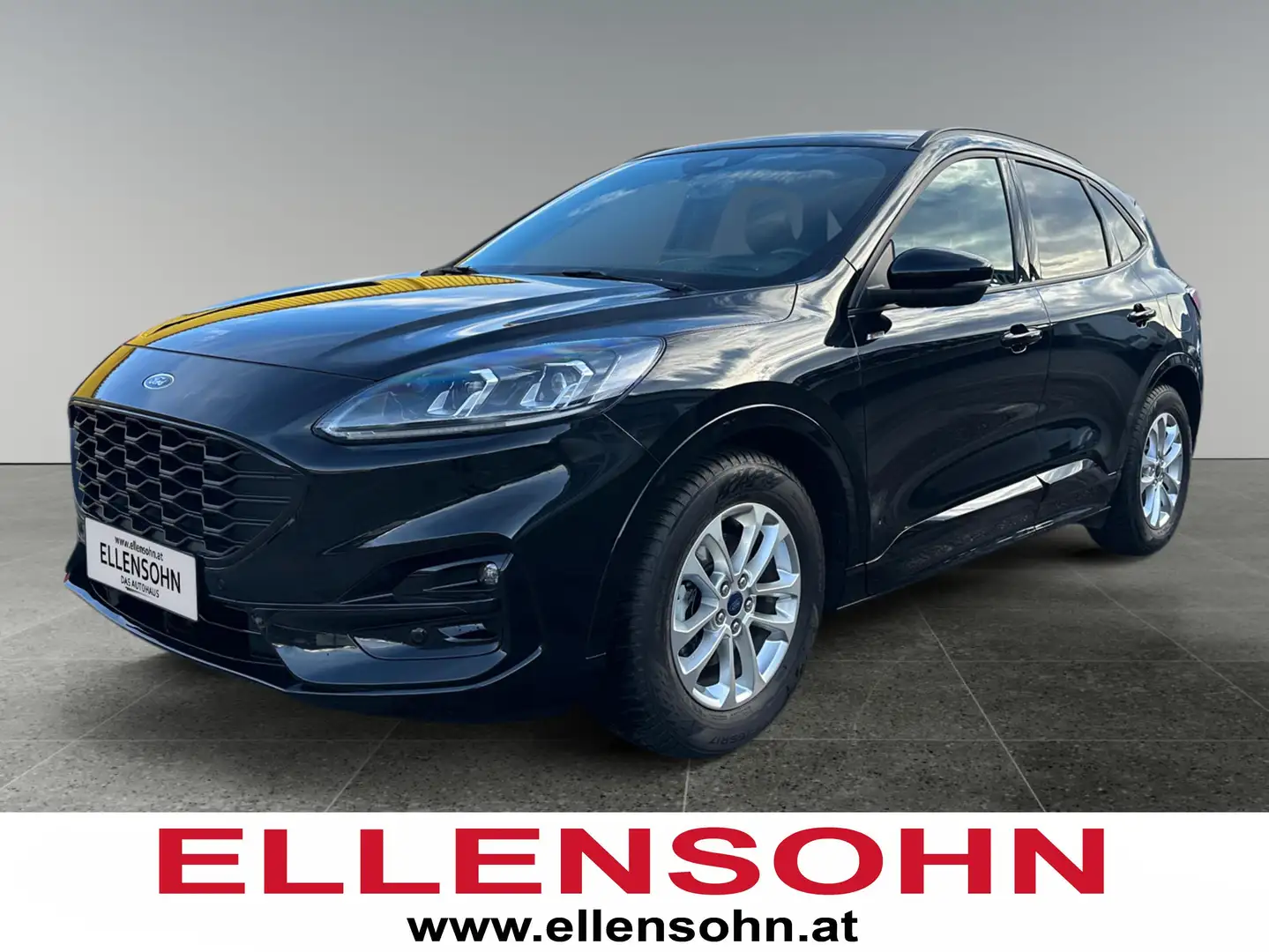 Ford Kuga 2,0 Hybrid ST-Line  8-fach bereift! AHK! Schwarz - 1