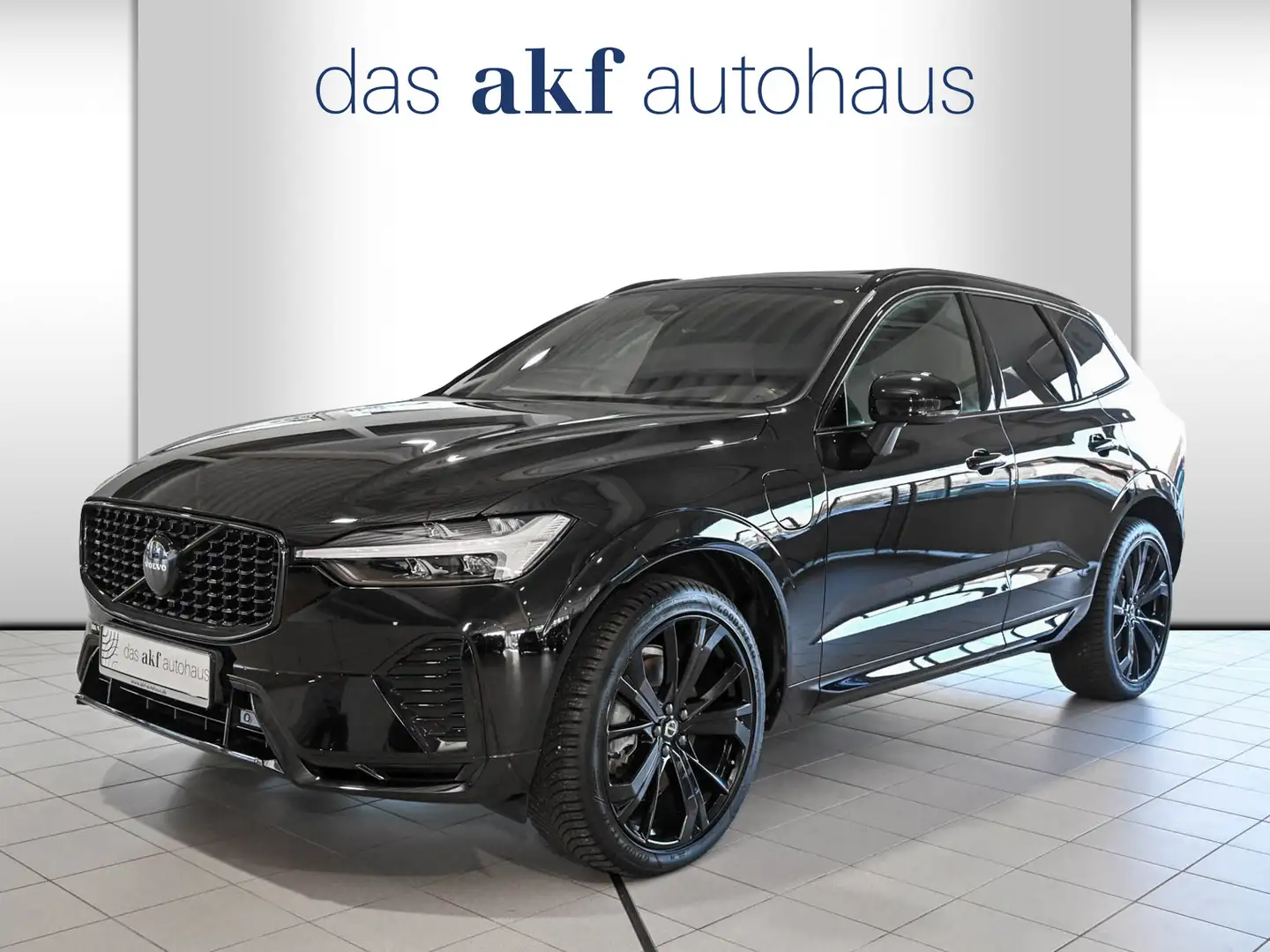 Volvo XC60 XCPLUS BLACK EDITION 2.0 T6 RECHARGE PHEV Schwarz - 1