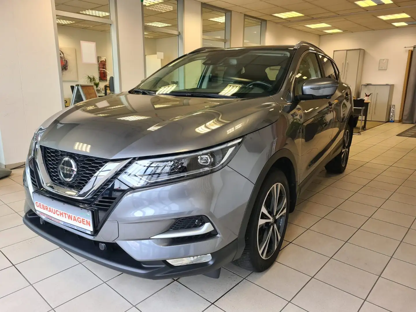 Nissan Qashqai / LED / NAVI / KAMERA / PANORAMA Gris - 1