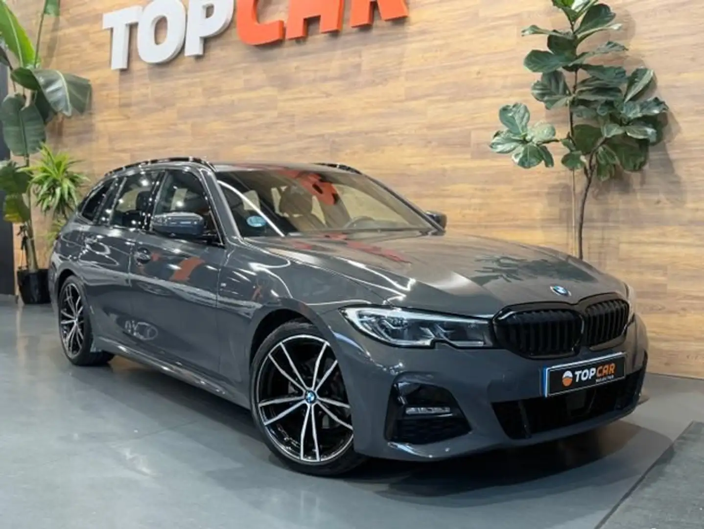 BMW Active Hybrid 5 320D Touring Pack M 190 CV Gris - 1