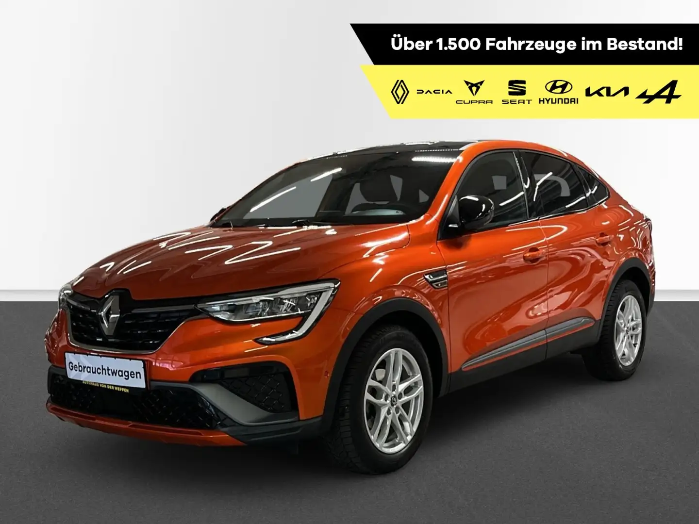 Renault Arkana R.S. Line Klima Navi Rückfahrkamera Sitzheizung Orange - 1